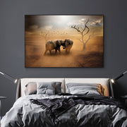 Home Simple Decorative Elephant Canvas Painting