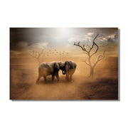 Home Simple Decorative Elephant Canvas Painting
