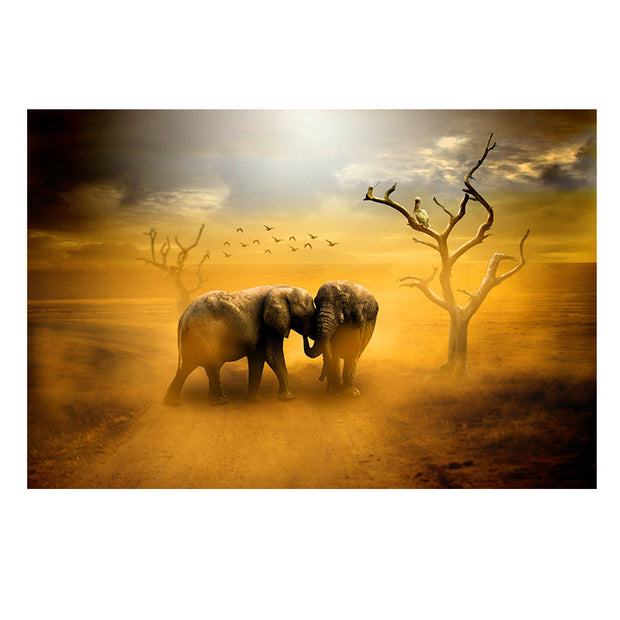 Home Simple Decorative Elephant Canvas Painting