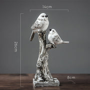 Bird Decorations, Home Furnishing Resin Crafts, Soft Decorations