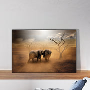 Home Simple Decorative Elephant Canvas Painting